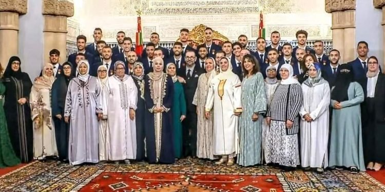 استقبال ملكي وشعبي لأسود الأطلس بالرباط