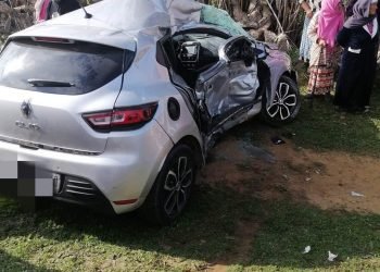 مصابون من أسرة واحدة في اصطدام حافلة بسيارة بمشرع بلقصيري