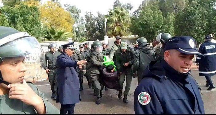 “إصابات” في تدخل أمني ضد معطلي ابن جرير