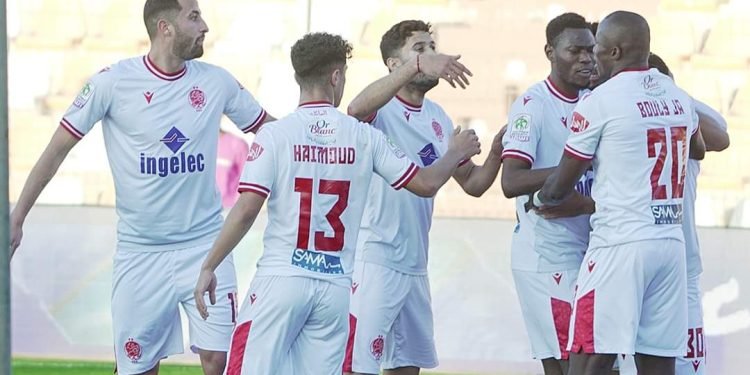 الوداد ينجو من خسارة محققة أمام نهضة بركان