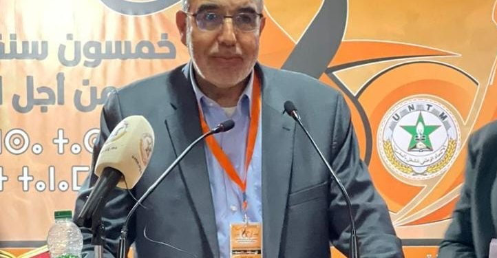 محمد الزويتن أمينا عاما للاتحاد الوطني للشغل بالمغرب خلفا للحلوطي