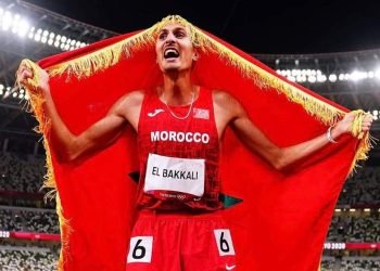 سفيان البقالي بطلا للعالم للمرة الثانية على التوالي في مسافة 3000 متر موانع