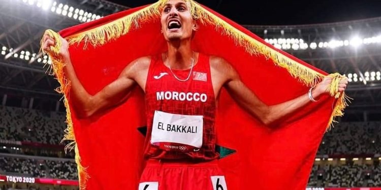 سفيان البقالي بطلا للعالم للمرة الثانية على التوالي في مسافة 3000 متر موانع