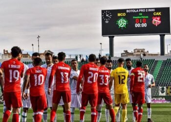 المولودية الوجدية تقسو على شباب أطلس خنيفرة برباعية نظيفة