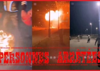 ابن جرير..توقيف قاصرين أضرما النار في الشارع العام