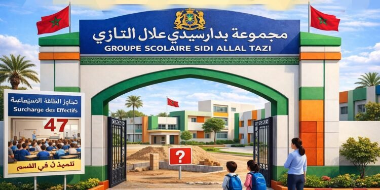 الاكتظاظ يهدد الحق في التعليم بسيدي علال التازي
